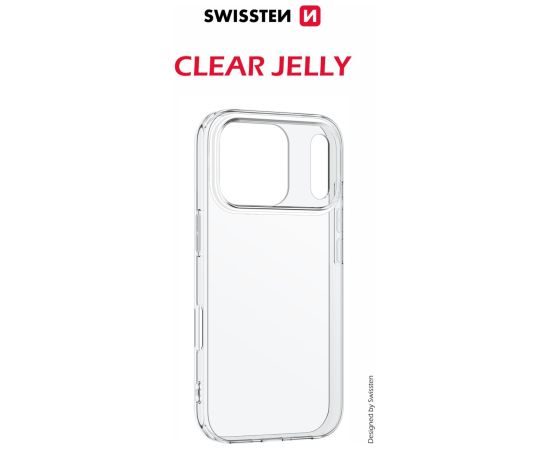 Swissten Clear Jelly Aizsargapvalks priekš Apple iPhone 17 Pro Max Neoriģinālie Maciņi