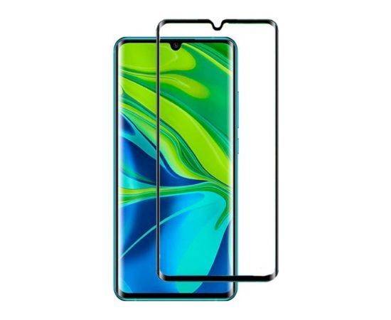 Fusion Full Glue 5D Tempered Glass Защитное стекло для экрана Xiaomi Mi Note 10 | Mi Note 10 Pro Черное Защитная пленка для экрана