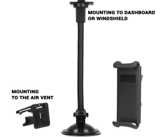 OEM Car Holder VENNUS - SMART 27CM |air vent and windshield mount| OEM Car Holder VENNUS - SMART 27CM |air vent and windshield mount|