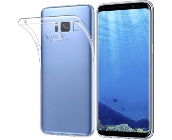 Fusion Ultra Back Case 0.3 mm Izturīgs Silikona Aizsargapvalks Priekš Samsung G950 Galaxy S8 Caurspīdīgs