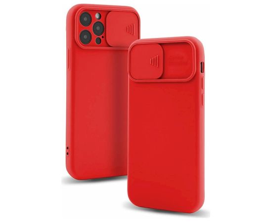 Fusion Camera Protect silikona aizsargapvalks Apple iPhone 13 sarkans Neoriģinālie Maciņi