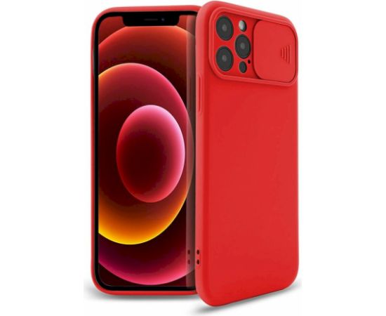 Fusion Camera Protect silikona aizsargapvalks Apple iPhone 13 sarkans Neoriģinālie Maciņi