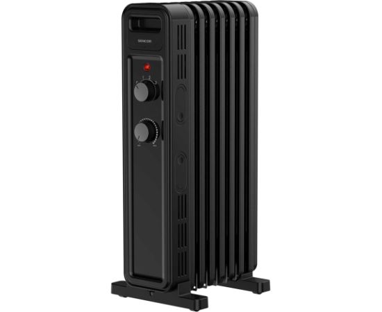 Oil filled radiator Sencor, black