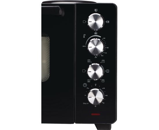 Gorenje Mini Oven OM30GBX 30 L Number of burners/cooking zones 2 1600 W Black Mini cepeškrāsnis un virsmas