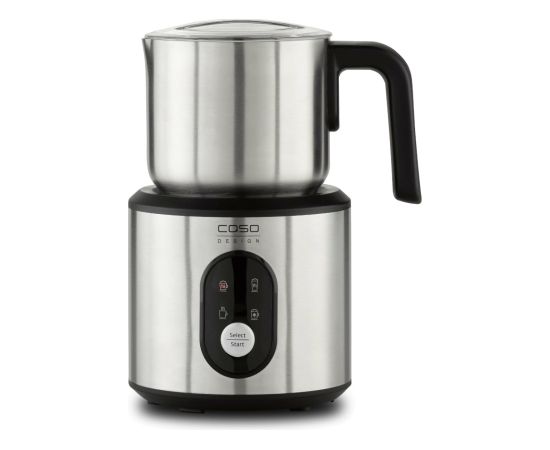 Caso Crema & Choco Milk frother, LED Display, 360° base station, Inox Caso Crema & Choco Milk frother 01666 0,35 L 500 W Black