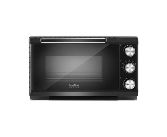 Caso Design-Oven TO 20 20 L 1500 W Black Mini cepeškrāsnis un virsmas