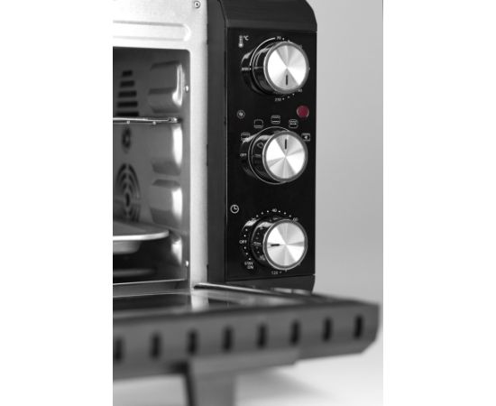 Caso Design-Oven TO 20 20 L 1500 W Black Mini cepeškrāsnis un virsmas