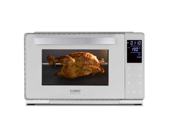 Caso Compact oven Bake & Style 26 Touch Easy Clean Compact 1500 W Silver Mini cepeškrāsnis un virsmas
