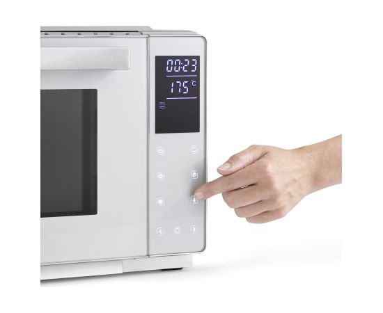 Caso Compact oven Bake & Style 26 Touch Easy Clean Compact 1500 W Silver Mini cepeškrāsnis un virsmas