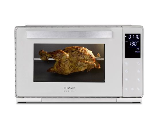 Caso Compact oven Bake & Style 26 Touch Easy Clean Compact 1500 W Silver Mini cepeškrāsnis un virsmas