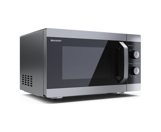 Sharp Microwave oven YC-MS31E-S Free standing 900 W Silver