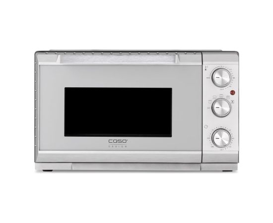 Caso Compact oven TO 20 SilverStyle Easy Clean Compact 1500 W Silver Mini cepeškrāsnis un virsmas