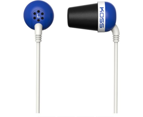 Koss Plug Wired In-ear Noise canceling Blue Наушники