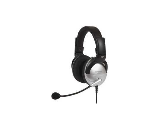 Koss Headphones SB45 Wired On-Ear Microphone Noise canceling Silver/Black Austiņas