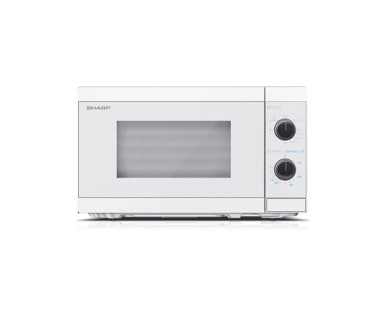 Sharp Microwave Oven with Grill YC-MG01E-C Free standing 800 W Grill White