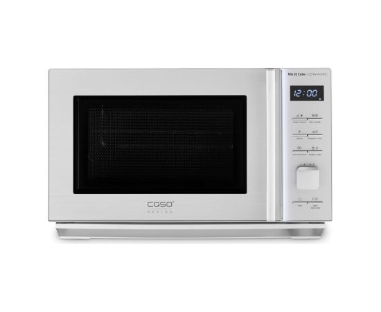 Caso Microwave Oven with Grill MG 20 Cube Free standing 800 W Grill Silver Caso Microwave Oven with Grill MG 20 Cube Free standing 800 W Grill Silver