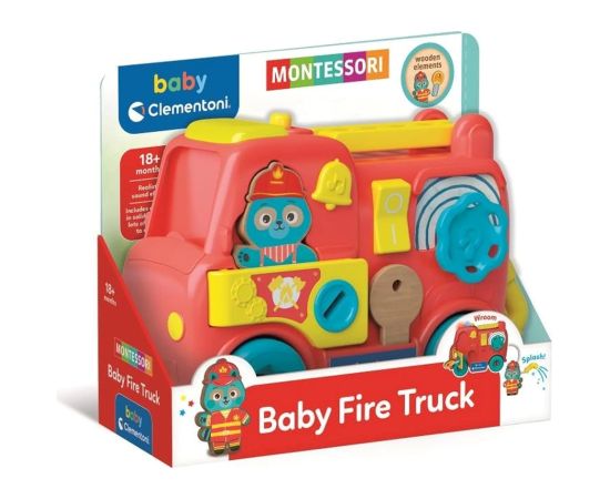 Clementoni Pojazd EDU Strażak Montessori Mazuļiem