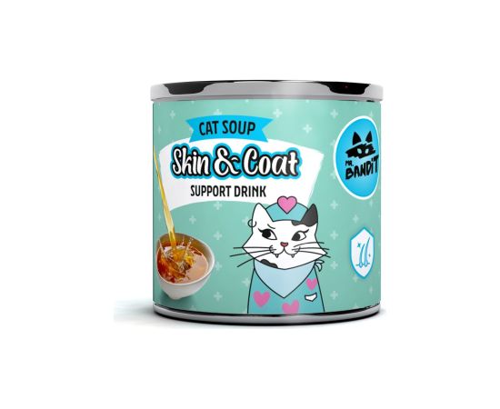 VETEXPERT Mr. Bandit Tuna Skin & Coat Support - functional drink for cat - 95 ml Kaķu konservi