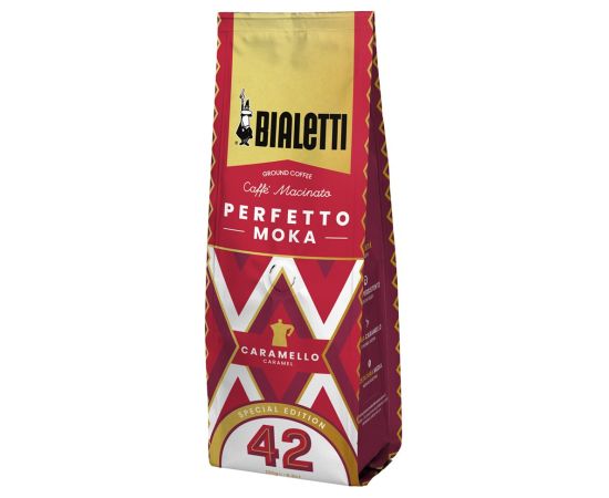 Kawa mielona BialettiMoka Perfetto Caramello 250g z puszką
