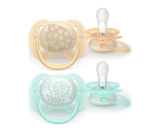 Philips Avent māneklītis Ultra soft DECO, 0-6M (2 gab) - SCF091/41