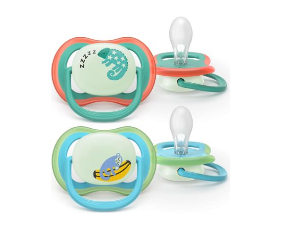 Philips Avent māneklītis Ultra Air Night, 6-18M, (2gab), zēniem - SCF376/28