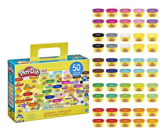 Hasbro Play-Doh: 50 Pack O Fun (F1535)* Interaktīvās rotaļlietas