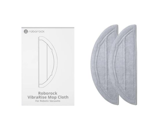 Vacuum Cleaner Accessory ROBOROCK Map Cloth Vibrarise Grey For S8 Pro/S8 Pro+/Q10 VF/Q10 VF+ 8.02.0436 Citi piederumi
