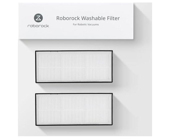 Vacuum Cleaner Accessory ROBOROCK Washable Filter White For S8 Pro/S8 Pro+/Q10 VF/Q10 VF+/Q10 PF/Q10 PF+ 8.02.0426 Citi piederumi