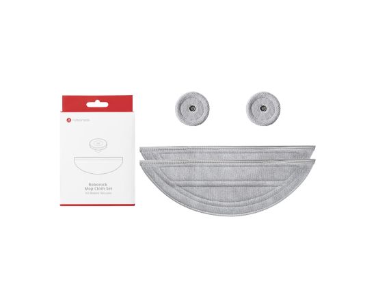 Vacuum Cleaner Accessory ROBOROCK Mop Cloth Set For Saros0 10/Saros5 10/Saros0 10(R&D)/Saros5 10(R&D) 8.02.0400 Citi piederumi