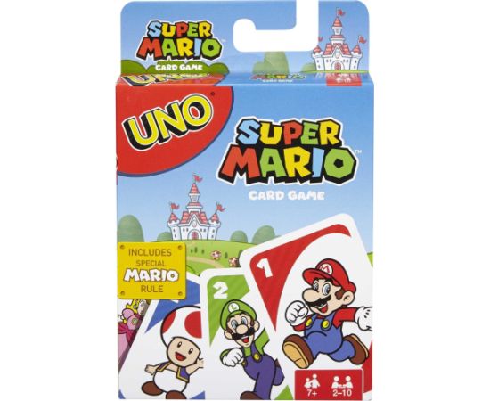 Mattel UNO Super Mario Bros. gra karciana DRD00 p8 MATTEL Galda spēles