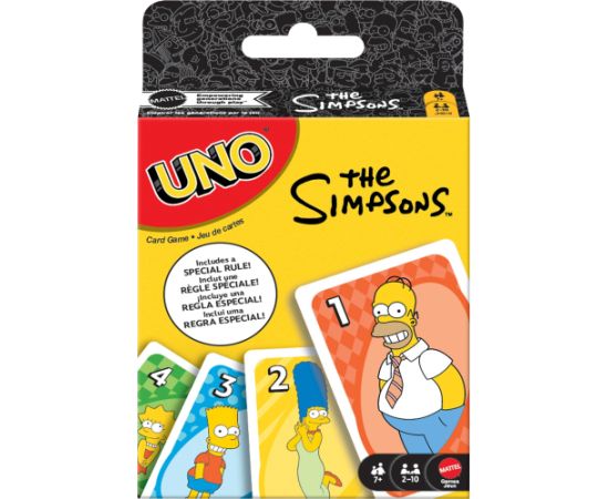 Mattel Gra UNO Simpsonowie Galda spēles
