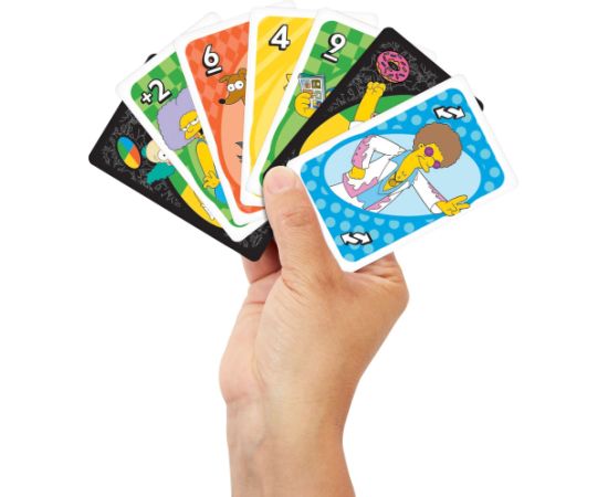 Mattel Gra UNO Simpsonowie Galda spēles