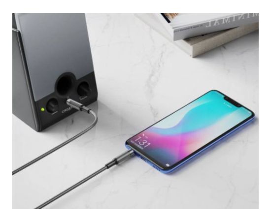 XO NB-R279C Audio kabelis Ligzda 3.5mm - Ligzda 3.5mm 1m Jaunumi - Audio-Video