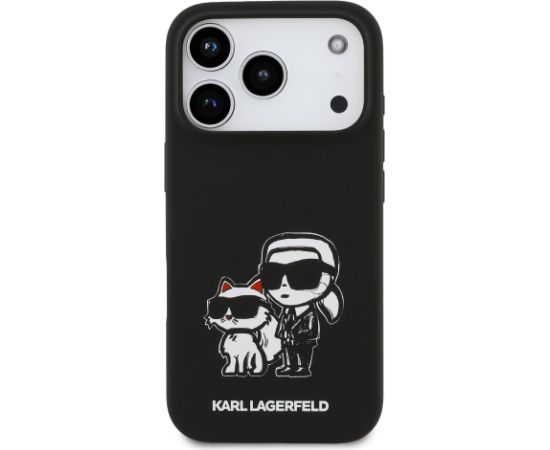 Karl Lagerfeld Liquid Silicone K&CH Sketch MagSafe Case Чехол для Apple iPhone 17 Pro Чехлы - альтернативные