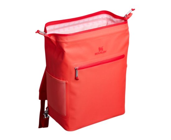 Stanley Termiskā mugursoma The All-Day Madeleine Midi Cooler Backpack 14L koraļu sarkanoranža Aukstuma kastes Stanley Termiskā mugursoma The All-Day Madeleine Midi Cooler Backpack 14L koraļu sarkanoranža Aukstuma kastes