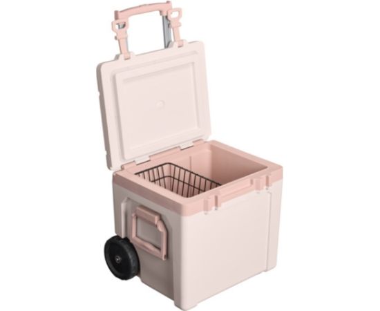 Stanley Aukstuma kaste ar riteņiem The Easy-Carry Outdoor Wheeled Cooler 47L gaiši rozā Aukstuma kastes Stanley Aukstuma kaste ar riteņiem The Easy-Carry Outdoor Wheeled Cooler 47L gaiši rozā Aukstuma kastes