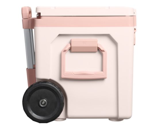 Stanley Aukstuma kaste ar riteņiem The Easy-Carry Outdoor Wheeled Cooler 47L gaiši rozā Aukstuma kastes Stanley Aukstuma kaste ar riteņiem The Easy-Carry Outdoor Wheeled Cooler 47L gaiši rozā Aukstuma kastes
