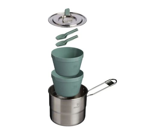 Походный набор для приготовления пищи Stanley Wildfare Go Two Set 1.1L бирюзовый/темно-серый Katli