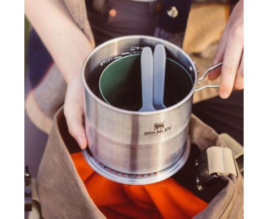 Походный набор для приготовления пищи Stanley Wildfare Go Two Set 1.1L бирюзовый/темно-серый Katli