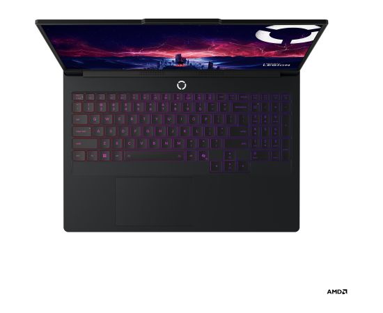 Lenovo Legion Pro 7 16AFR10H Eclipse Black 16 " OLED WQXGA 2560 x 1600 pixels 240 Hz Glossy AMD Ryzen 9 9955HX 32 GB SO-DIMM DDR5 Solid-state drive capacity 1000 GB NVIDIA GeForce RTX 5070 Ti GDDR7 12 GB Windows 11 Home 802.11be Bluetooth version 5.4 Keyb Portatīvie datori