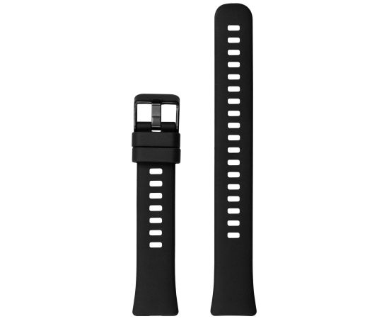 Fixed Silicone Strap for Huawei Band 8/9/10 Black Smart pūlksteņu aksesuāri