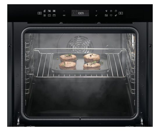 Whirlpool W6 OS4 4S1 H2 BL 73 L Black