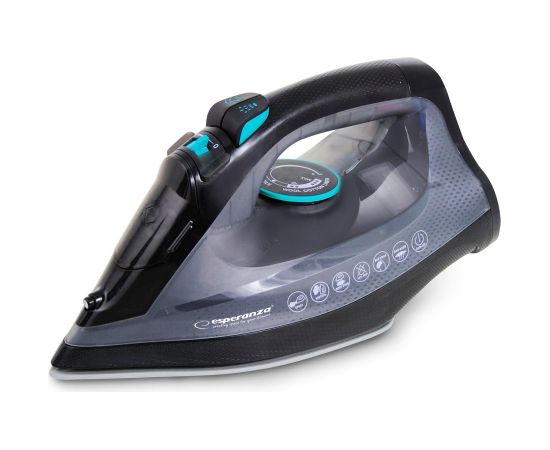 Esperanza EHI010 Steam iron Ceramic soleplate Grey, Black 2600 W Утюги и системы