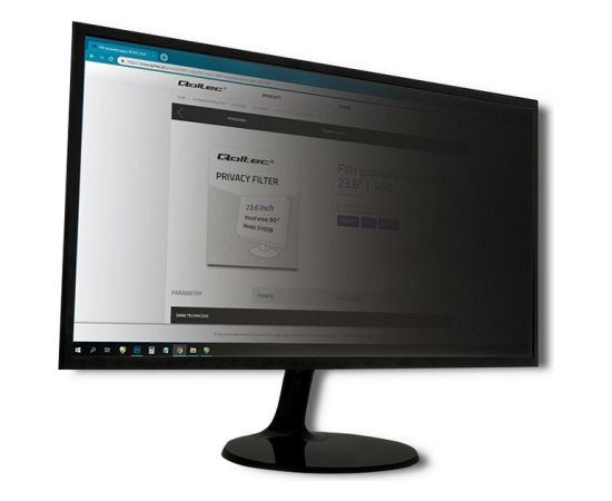 Qoltec 51064 display privacy filters 68.6 cm (27")