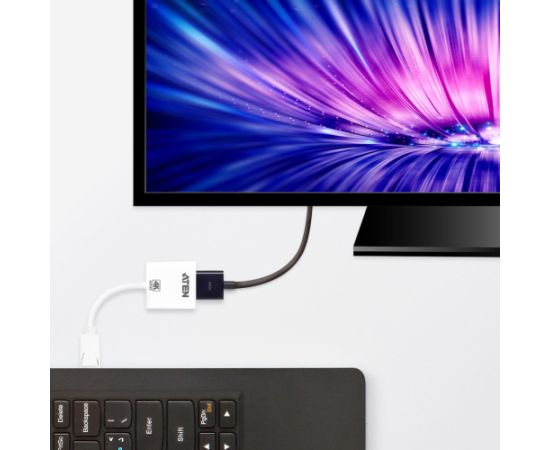 ATEN 4K Active DisplayPort to HDMI converter, 3D, up 3840 by 2160 @30Hz Aдаптеры