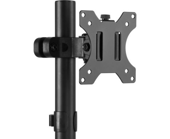 Maclean MC-983 LED LCD Monitor Pole Mount Bracket 8kg Holder Pipe Tube Diameter 28-60mm 17-32'' Screen