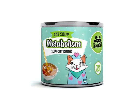 VETEXPERT Mr. Bandit Salmon Metabolism Support - functional drink for cat - 95 ml Kaķu konservi