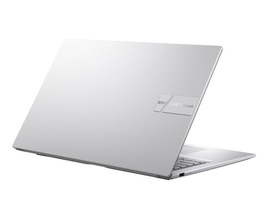 ASUS Vivobook 17 X1704VA-AU817W Core 5 120U 17.3"FHD IPS-level Panel 60Hz 250nits AG 16GB DDR4 SSD512 Intel Graphics WLAN+BT Cam720p 50WHrs Win11 Cool Silver Portatīvie datori