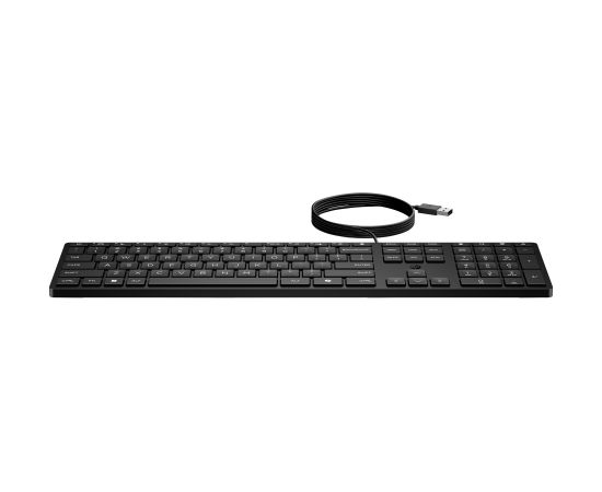 HP 320K USB Wired Keyboard - Black - EST   9SR37UT#ARK Klaviatūras