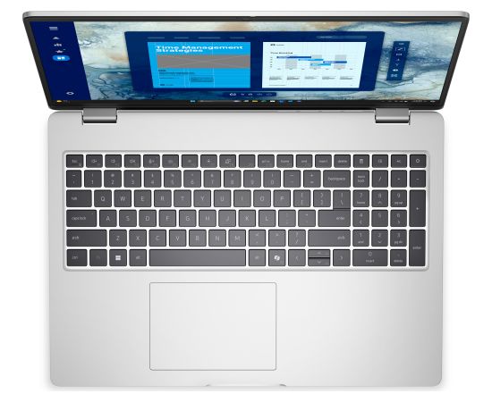 Dell Pro 16  U7 265U  16GB  512GB SSD  FgrPr & SmtCd  FHD IR Cam & Mic  WLAN + BT  16.0" FHD+  US Backlit Kb W11Pro 3yrs Prosupport   BTO121_PC16250_EMEA Portatīvie datori